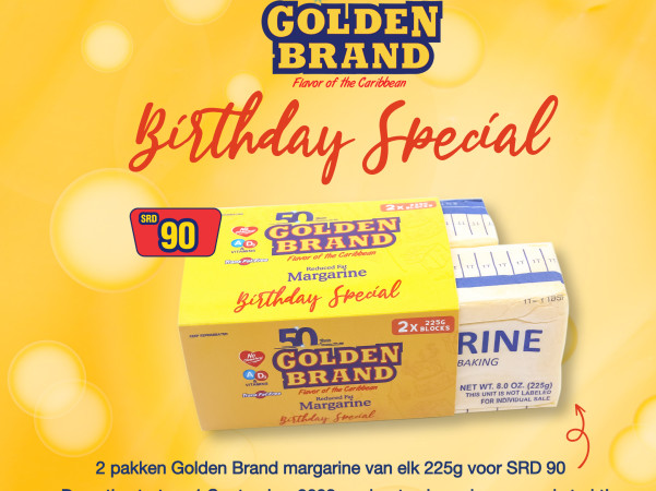 Golden Brand Birthday Special