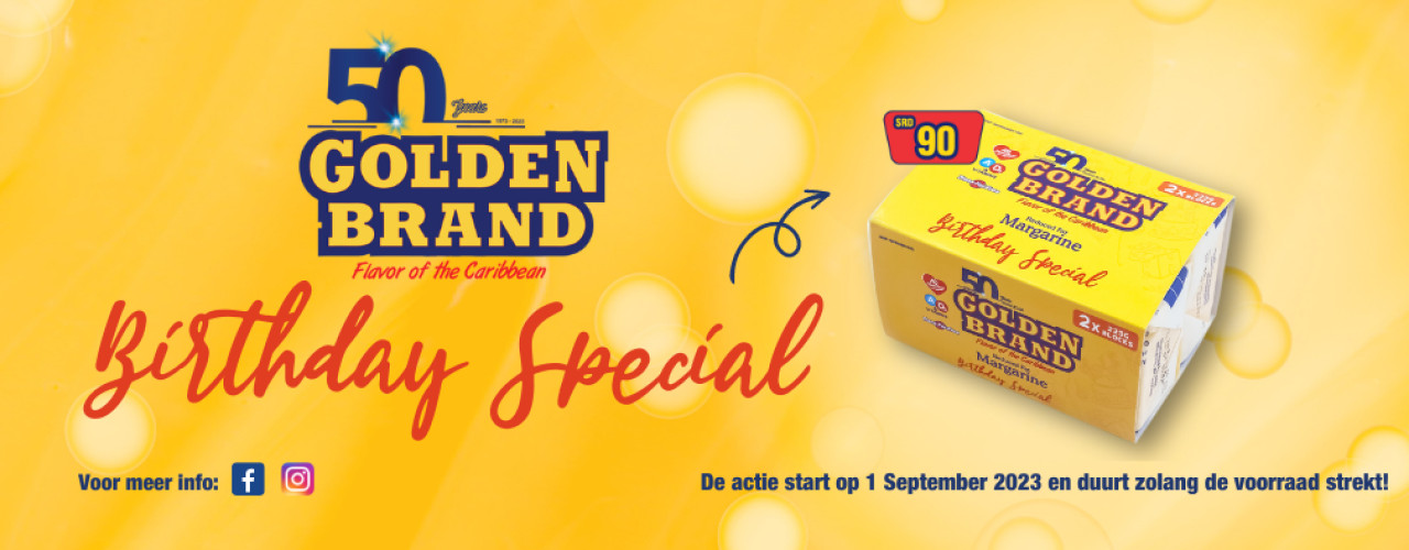 Golden Brand Birthday Special