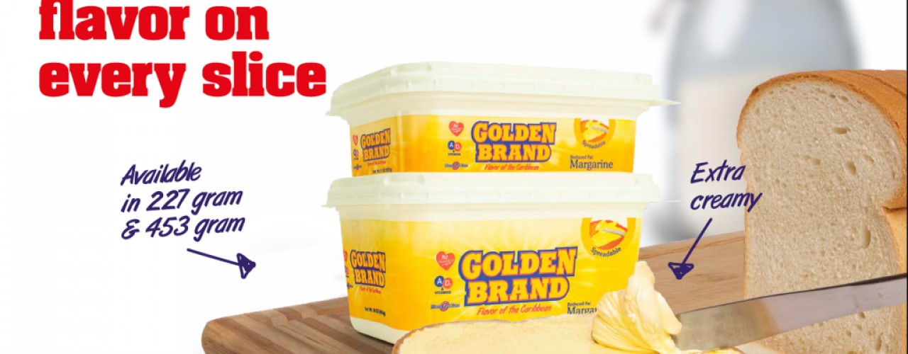 Golden Brand Margarine introduceert "Golden Brand Spreadable Margarine"!!